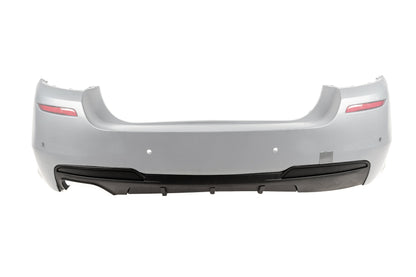 Rear bumper diffuser (for M-Performance, for single exhaust system) for BMW 5 Series F-10/11/07 2010-2016 - image 1