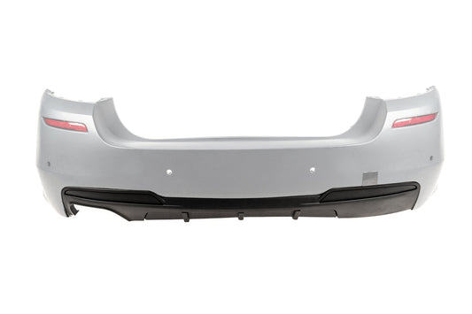 Rear bumper diffuser (for M-Performance, for single exhaust system) for BMW 5 Series F-10/11/07 2010-2016 - image 1