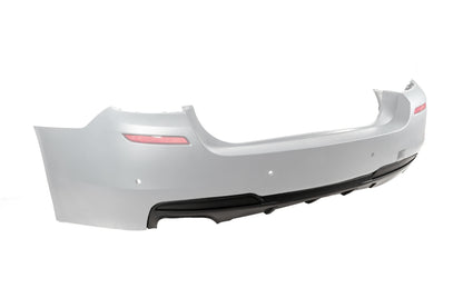 Rear bumper diffuser (for M-Performance, for single exhaust system) for BMW 5 Series F10/F11 2010–2016 - image 2