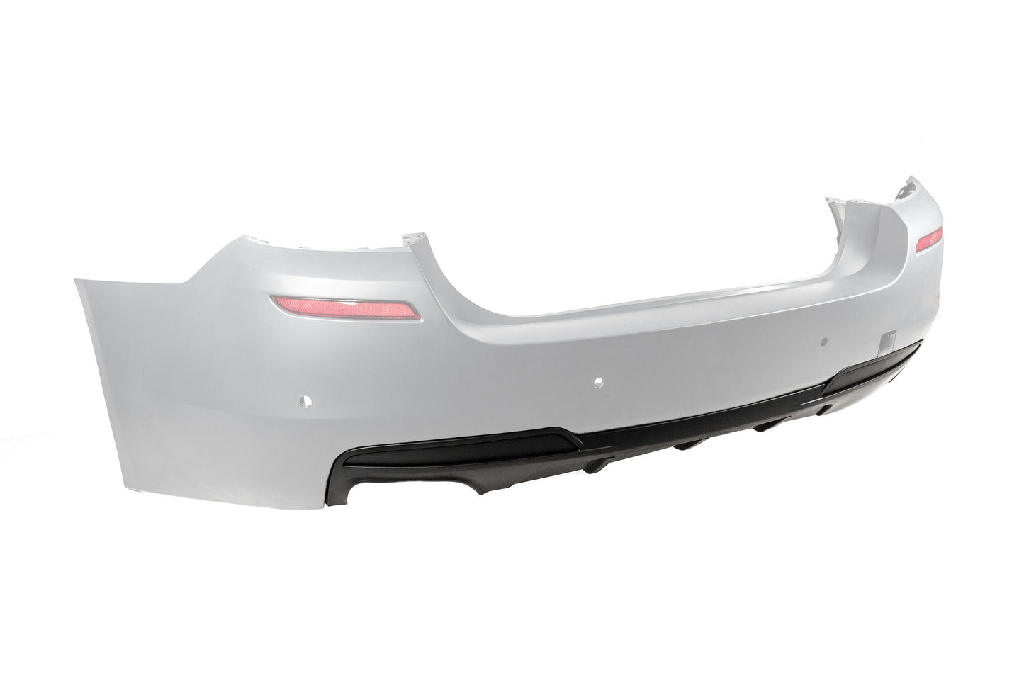 Rear bumper diffuser (for M-Performance, for single exhaust system) for BMW 5 Series F-10/11/07 2010-2016 - image 2