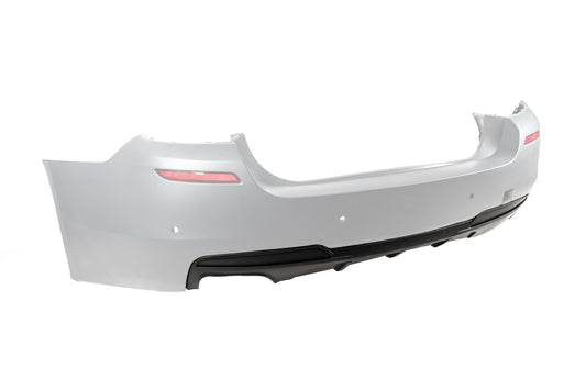 Rear bumper diffuser (for M-Performance, for single exhaust system) for BMW 5 Series F-10/11/07 2010-2016 - image 2