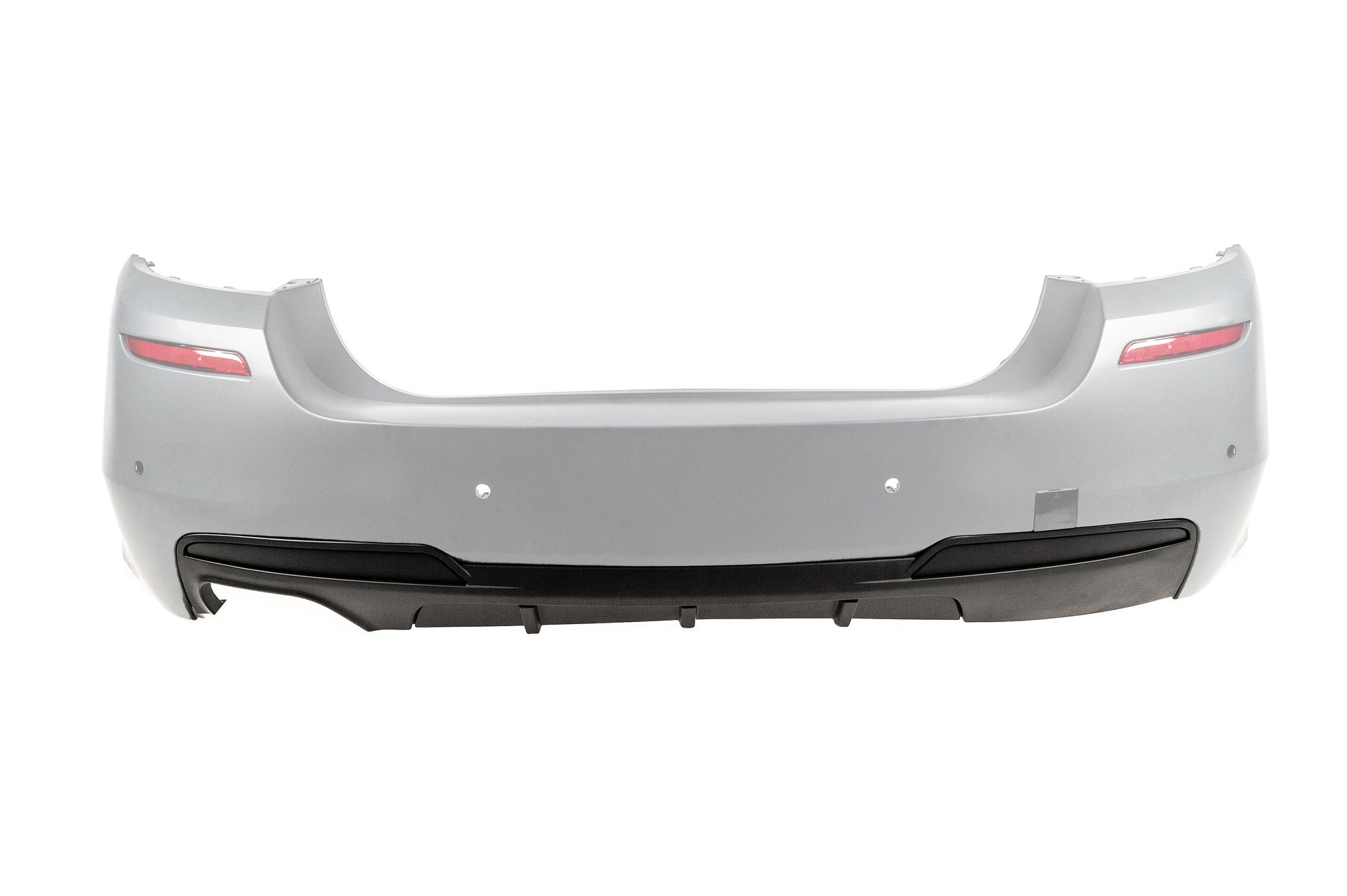 Rear bumper diffuser (for M-Performance, for single exhaust system) for BMW 5 Series F10/F11 2010–2016 - image 1