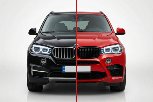 Body kit with exhaust system (X5M) for BMW X5 F15 2013-2018 - image 1