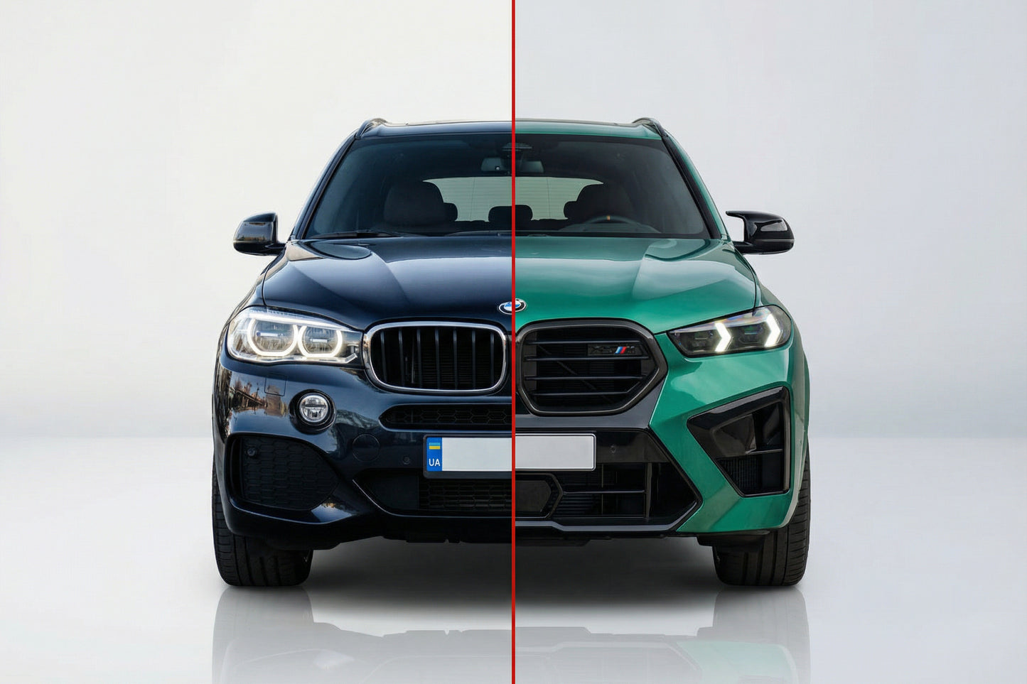 Facelift conversion kit to X5M F95 2024 (without trunk lid replacement) for BMW X5 F15 2013-2018 - image 1