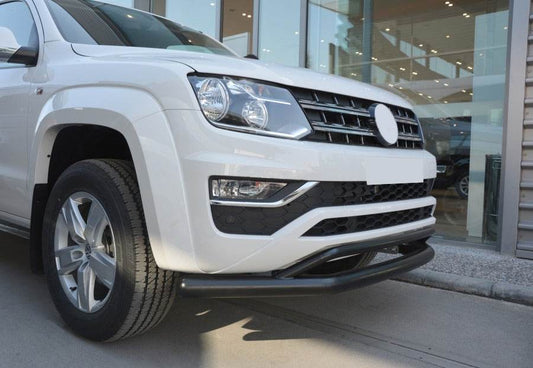 Double front mustache Vegas 2016-2021 (black) for Volkswagen Amarok 2010-2022 - Reelken Auto
