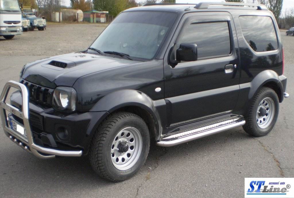 Excellent quality with a mustache QT007 (stainless) for Suzuki Jimny 1998-2018 - Reelken Auto