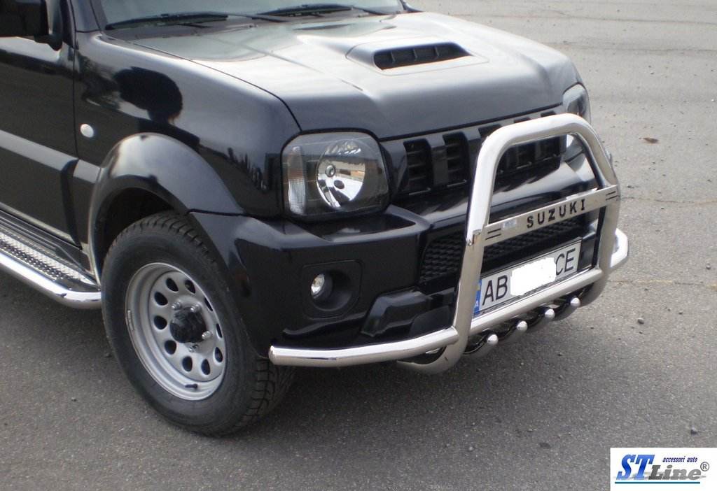 Excellent quality with a mustache QT007 (stainless) for Suzuki Jimny 1998-2018 - Reelken Auto