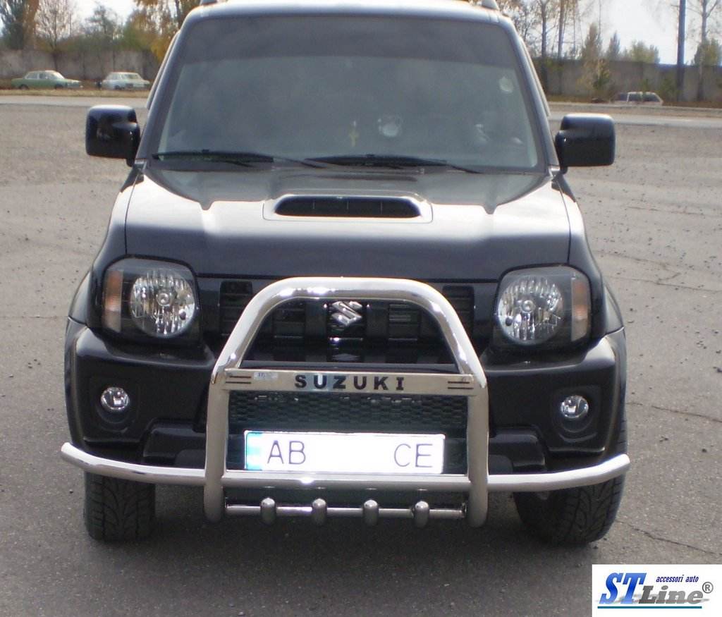 Excellent quality with a mustache QT007 (stainless) for Suzuki Jimny 1998-2018 - Reelken Auto