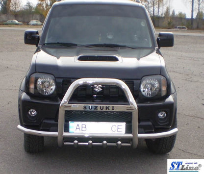 Excellent quality with a mustache QT007 (stainless) for Suzuki Jimny 1998-2018 - Reelken Auto