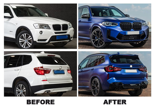 Restyling kit in X3M F97 2024 for BMW X3 F-25 2011-2018 - image 2