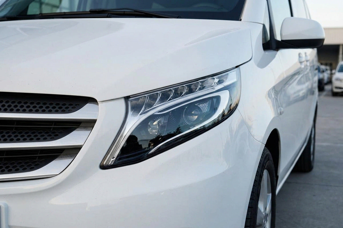 Front headlights V-Class design LED (for Vito, set of 2) for Mercedes Vito/V-class W447 2014- - image 2