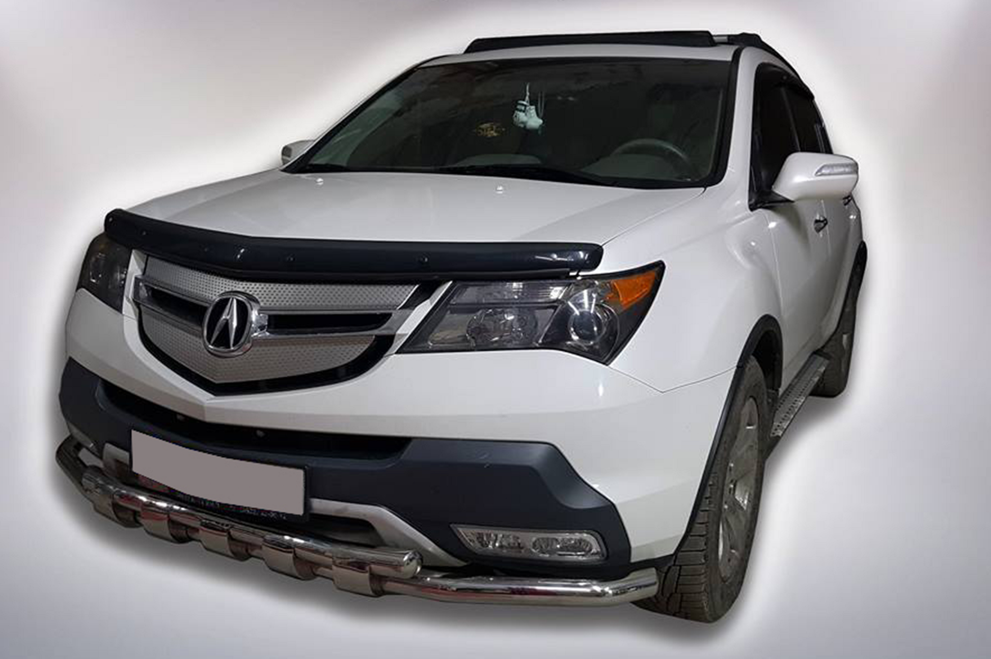 Front Bull Bar B1-47 (Stainless Steel) for Acura MDX 2007-2013 - image 2