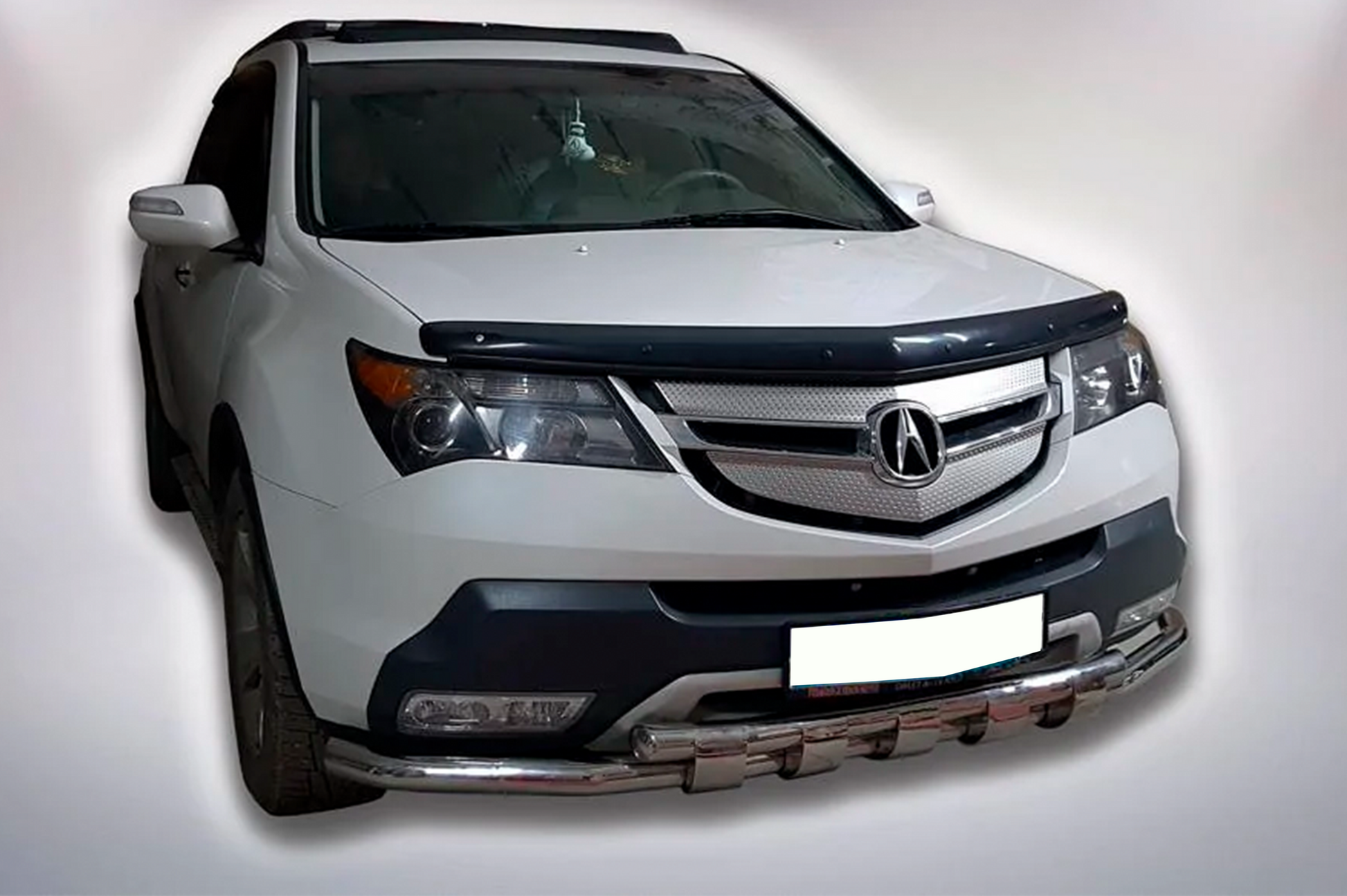 Front Bull Bar B1-47 (Stainless Steel) for Acura MDX 2007-2013 - image 1