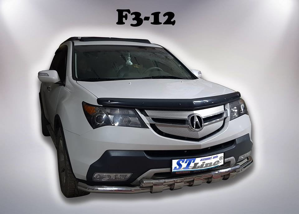 Front Bull Bar B1-47 (Stainless Steel) for Acura MDX 2007-2013 - image 3