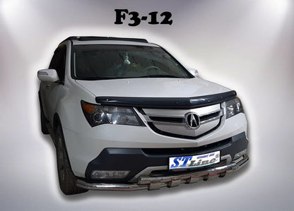 Front Bull Bar B1-47 (Stainless Steel) for Acura MDX 2007-2013 - image 3