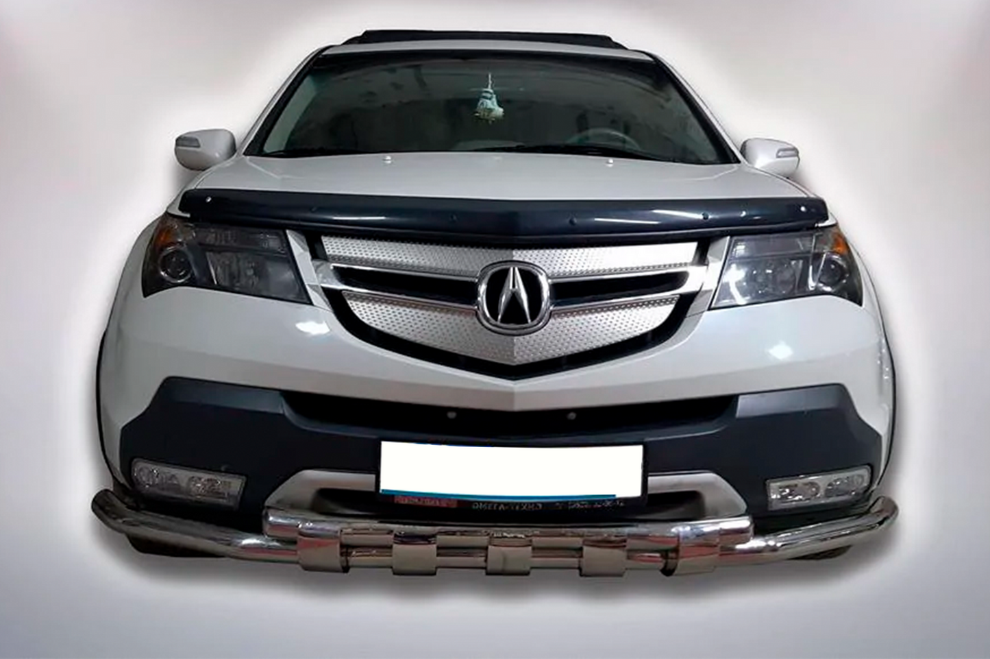 Front Bull Bar B1-47 (Stainless Steel) for Acura MDX 2007-2013 - image 3
