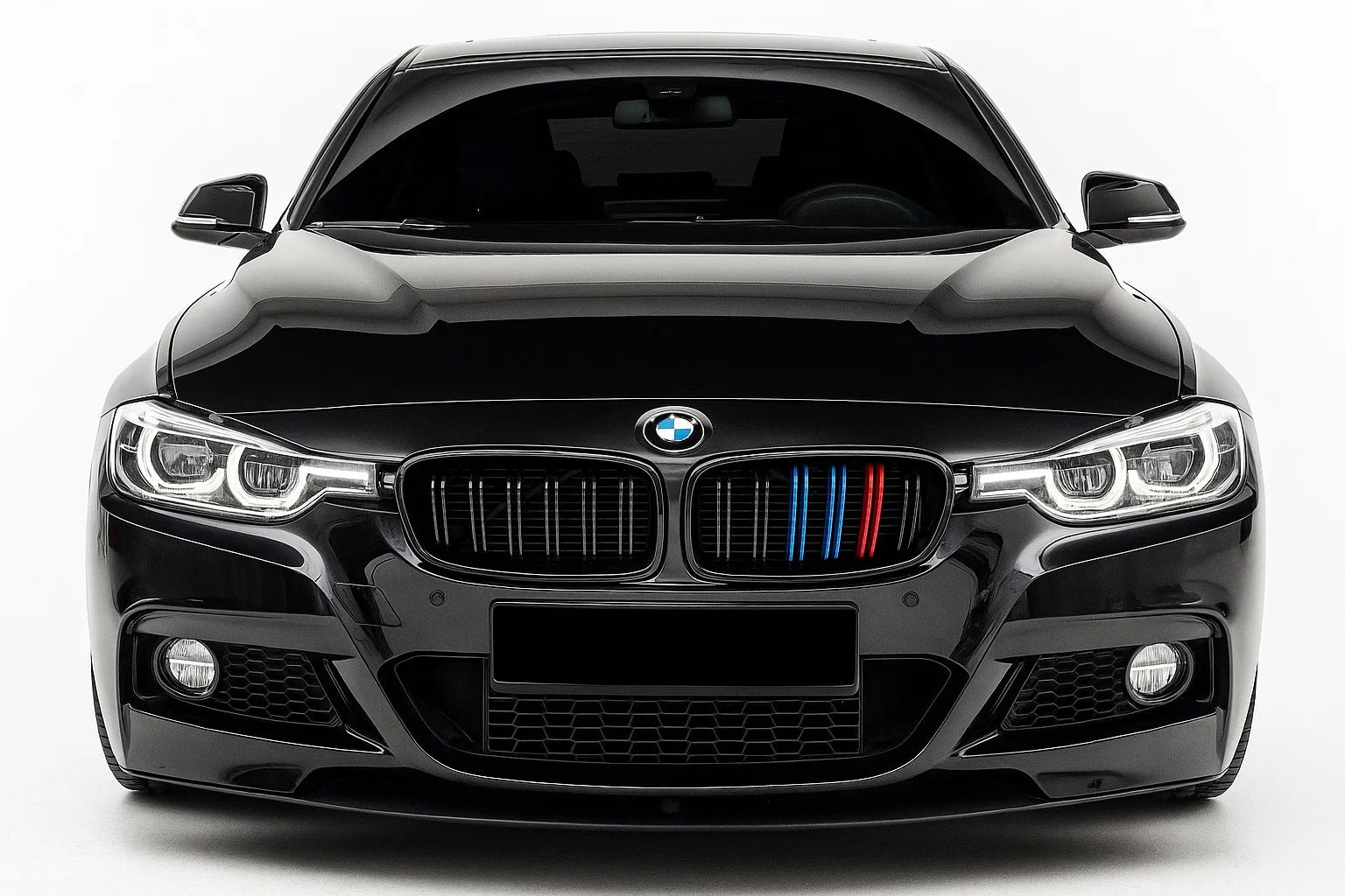 Kidney Grilles M-Look (M-Color) for BMW 3 Series F-30/31/34 2012-2019 - image 1
