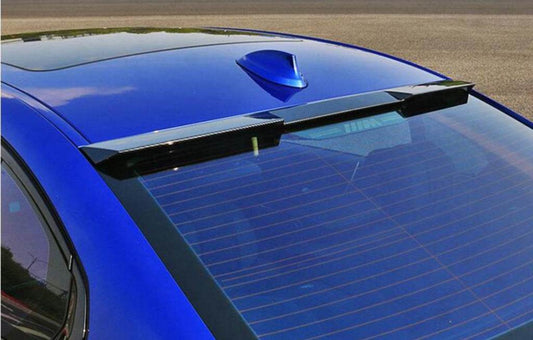 Hood on glass LIP (1234 Upgrade, black) for BMW 3 series G20/21 2018- - Reelken Auto