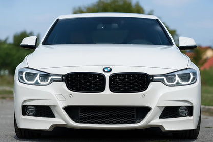 Diamond Black Kidney Grilles for BMW 3 Series F30/F31 2012-2019 - image 1