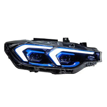 Headlights G20-style 2012-2015 (2 pcs, for version with halogen optics) for BMW 3 series F-30/31/34 2012-2019 - image 1