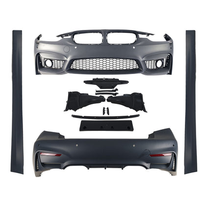 Body kit set (F80 M3, for fog lights) for BMW 3 Series F30/F31 2012-2019 - image 2