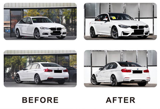 Kit of body kits without wings (F80 M3) for BMW 3 series F-30/31/34 2012-2019 - Reelken Auto
