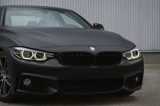 Kidneys M-Look (Black Matte) for BMW 4 Series F-32 2012-2020 - image 1