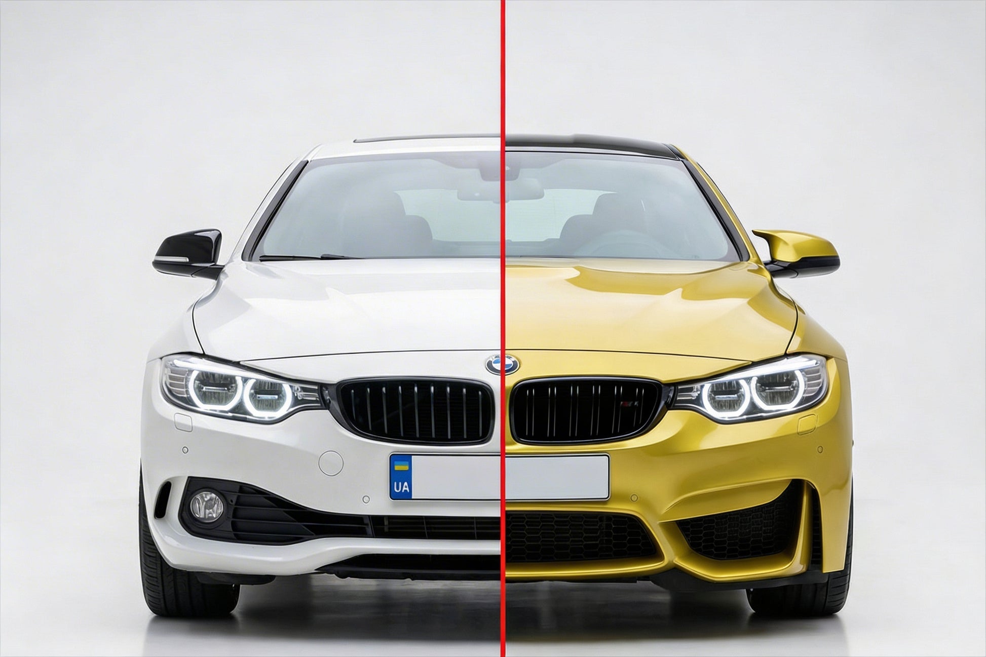 Body kit set F82 M4 (for F32) for BMW 4 Series F32/F33/F36 2012-2020 - image 1