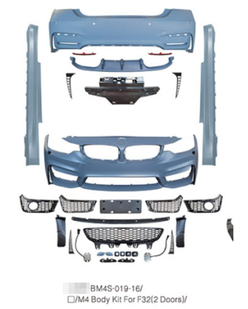 Body kit set F82 M4 (for F32) for BMW 4 Series F-32 2012-2020 - image 1