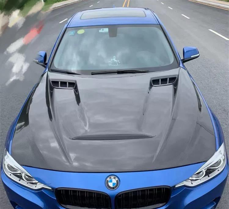 Hood V3 (Carbon) for BMW 4 Series F-32 2012-2020 - image 1