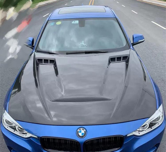Hood V3 (Carbon) for BMW 4 Series F-32 2012-2020 - image 1