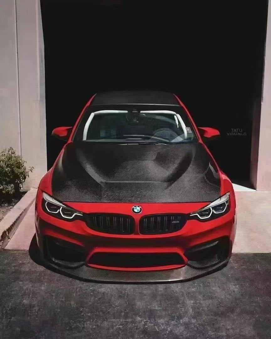 Hood V1 (Carbon) for BMW 4 Series F-32 2012-2020 - image 7