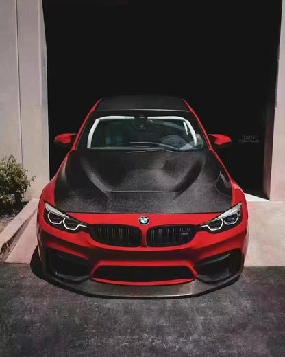 Hood V1 (Carbon) for BMW 4 Series F-32 2012-2020 - image 7