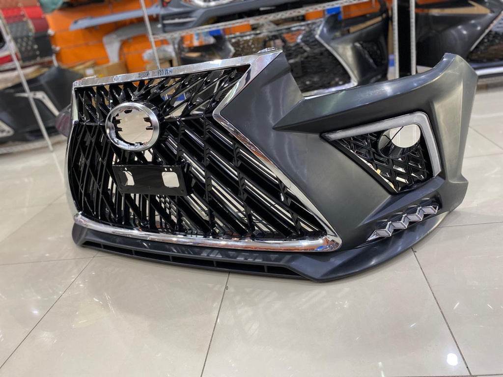 Front bumper Lexus-design V2 for Toyota Hilux 2015↗ - Reelken Auto