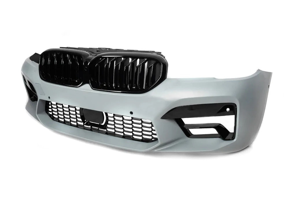 Front bumper in M5 F90 style (for 2021+) for BMW 5 Series G30/31 2017-2023 - image 3