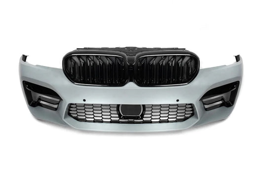 Front bumper in M5 F90 style (for 2021+) for BMW 5 Series G30/31 2017-2023 - image 1