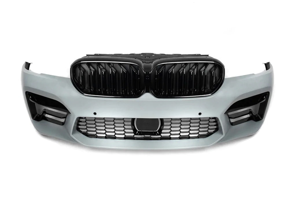 Front bumper in M5 F90 style (for 2021+) for BMW 5 Series G30/31 2017-2023 - image 1
