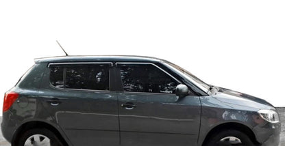 Window Deflectors HB (4 pcs, HIC) for Skoda Fabia 2007-2014 - image 1