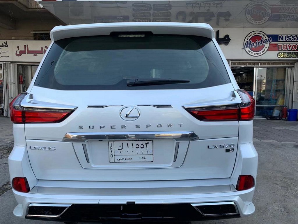 Carbon Look Badge Set (4 pcs) for Lexus LX570/450d 2008-2022 - image 4