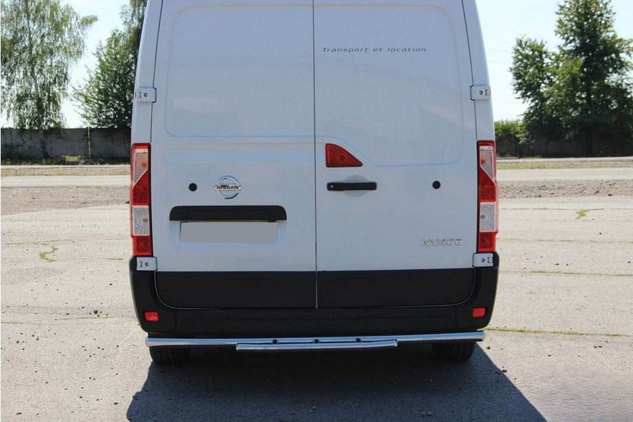 Rear arch AK008 (stainless steel) for Opel Movano 2010-2021 - Reelken Auto