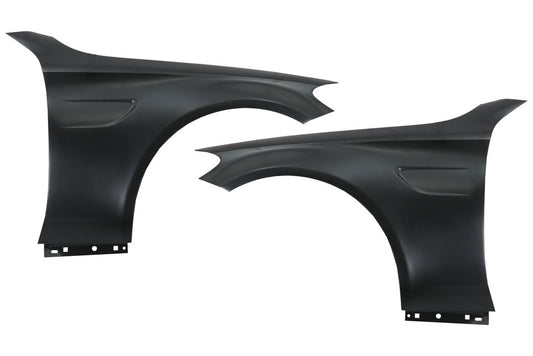 C63 AMG Style wings (aluminum, 2 pcs) for Mercedes C-class W205 2014-2021 - image 2