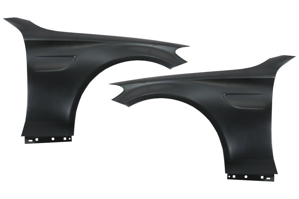 Fenders C63 AMG Style (Aluminum, 2 pcs) for Mercedes C-сlass W205 2014-2021 - image 1