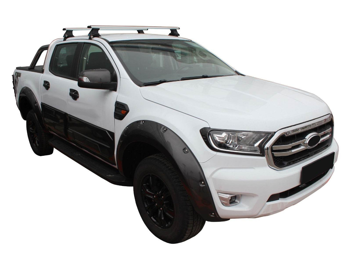 The jumpers on smooth roof (2 PCs, Asaf V4) for Ford Ranger 2011-2022 - Reelken Auto