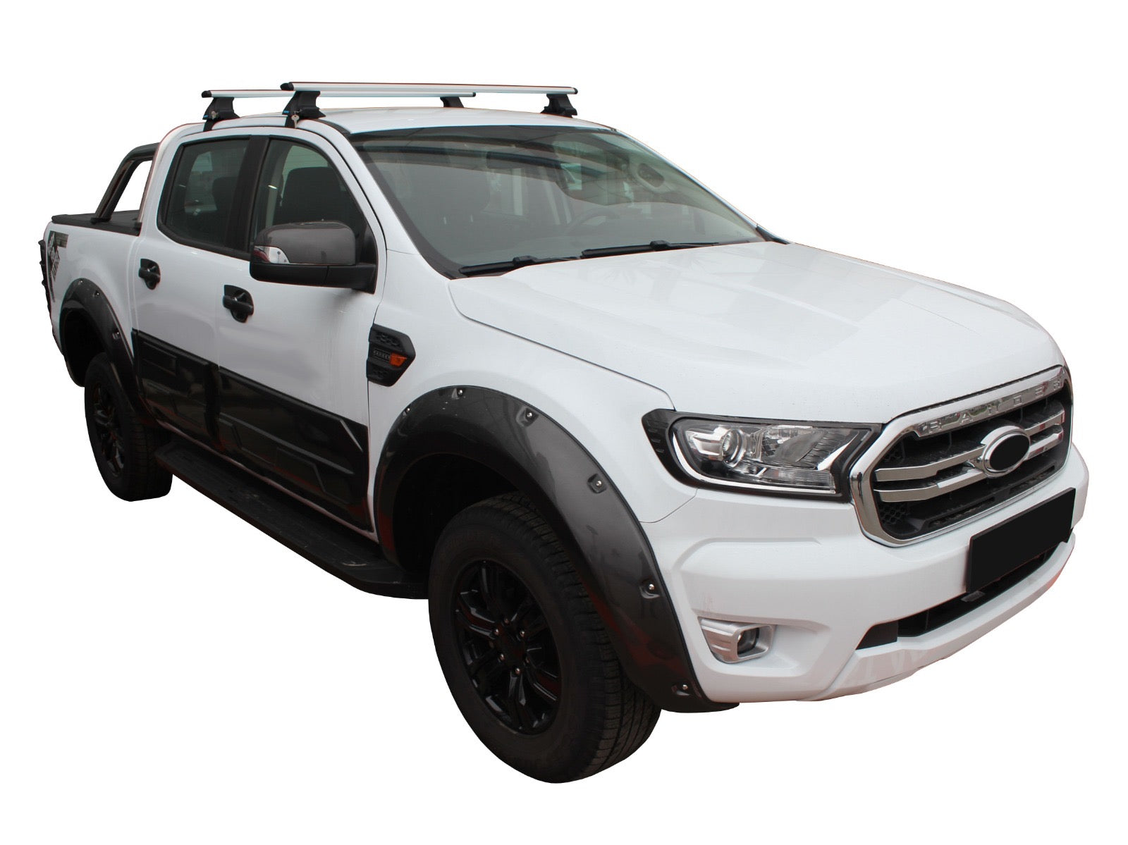 Roof bars for smooth roof (2 pcs, Asaf V4) for Ford Ranger 2011-2022 - image 1