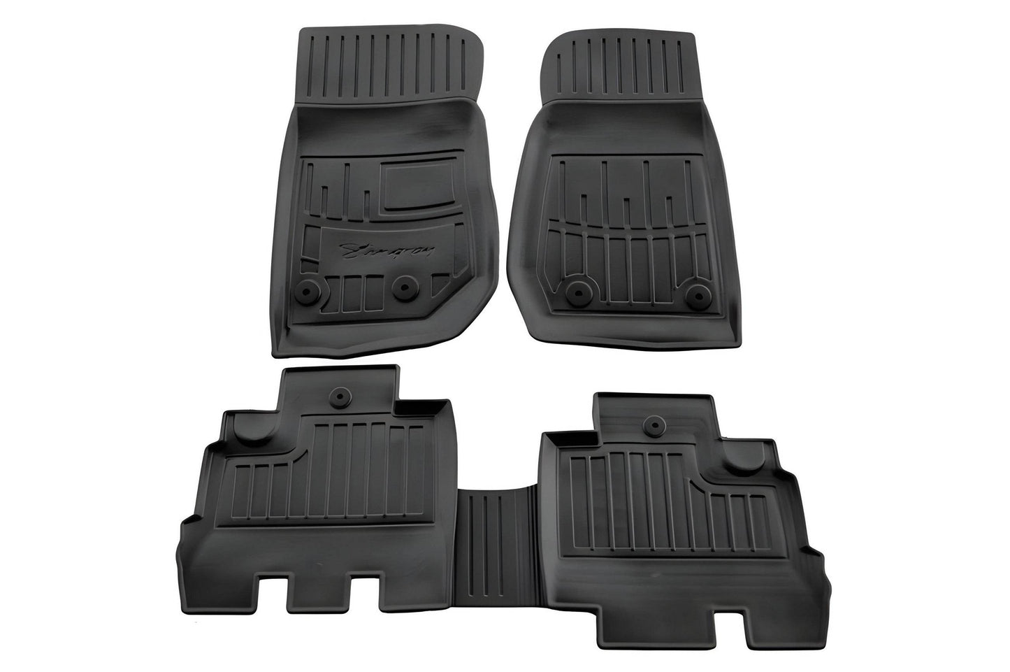 Mats Stingray 3D (5D, 5 pcs, polyurethane) for Jeep Wrangler 2007-2017 - Reelken Auto