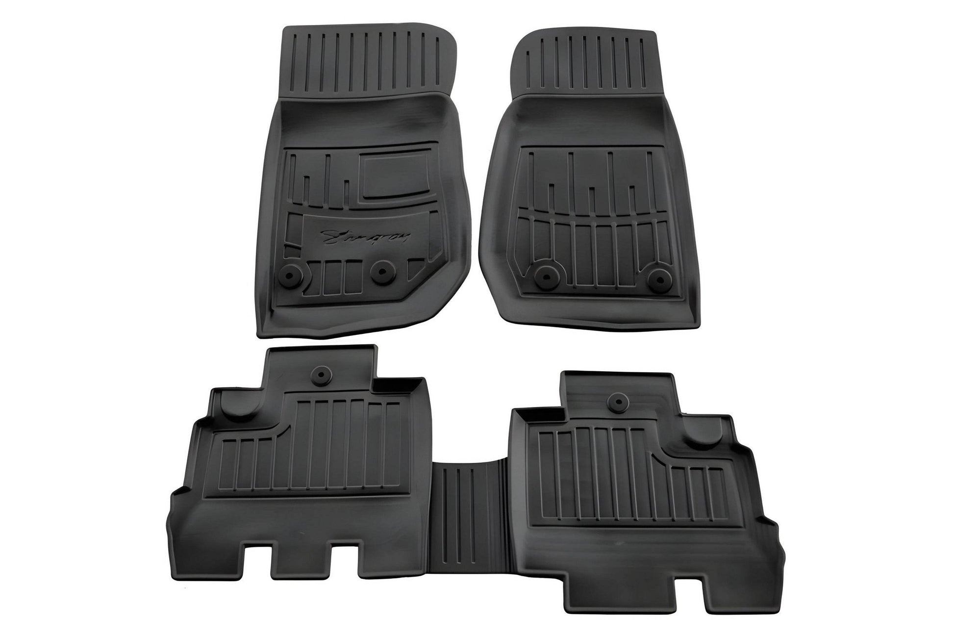 Mats Stingray 3D (5D, 5 pcs, polyurethane) for Jeep Wrangler 2007-2017 - Reelken Auto