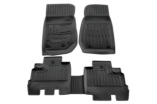 Mats Stingray 3D (5D, 5 pcs, polyurethane) for Jeep Wrangler 2007-2017 - Reelken Auto