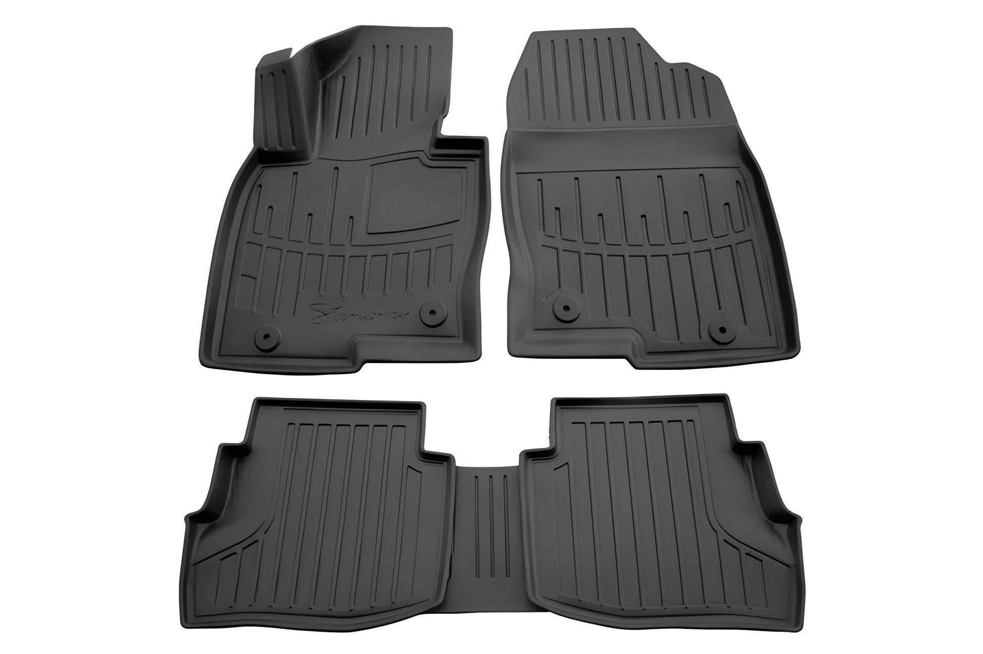 Stingray 3D Rubber Floor Mats (5 pcs, Polyurethane) for Mazda CX-9 2017- - image 1