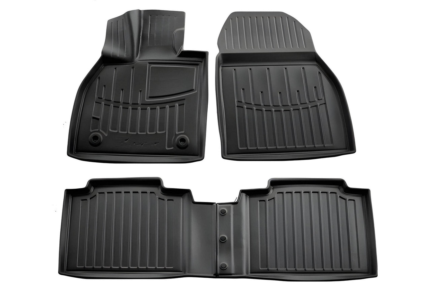 Stingray 3D mats (4 pcs, polyurethane) for Toyota bZ4X - Reelken Auto