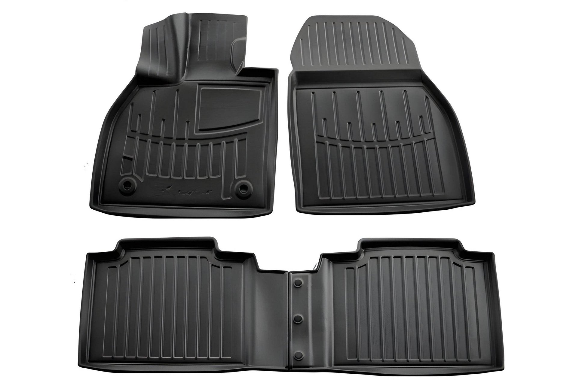 Stingray 3D mats (4 pcs, polyurethane) for Toyota bZ4X - Reelken Auto